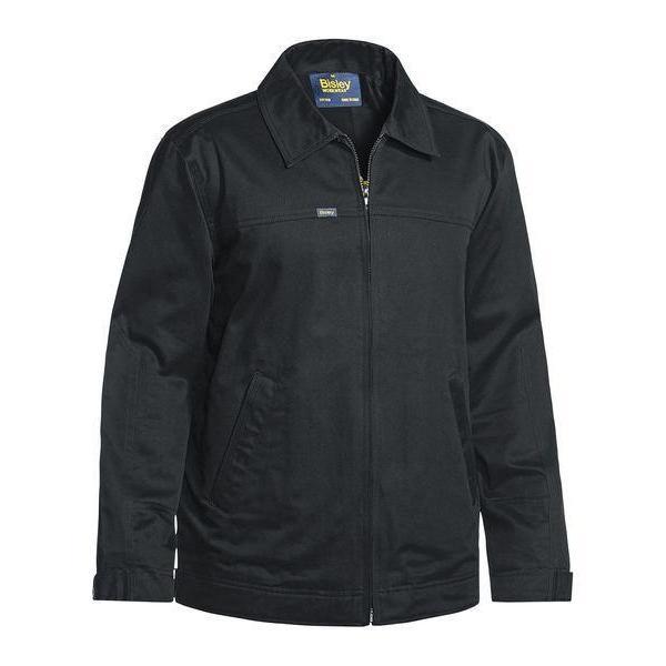 Bisley Unisex Drill Jacket With Liquid Repellent Finish - BJ6916-Queensland Workwear Supplies