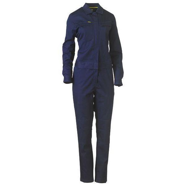 Bisley Womens Cotton Drill Coveralls - BCL6065-Queensland Workwear Supplies