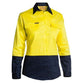 Bisley Womens Hi Vis Drill Shirt - BL6267