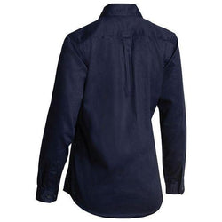 Bisley Womens Long Sleeve Drill Shirt - BL6339