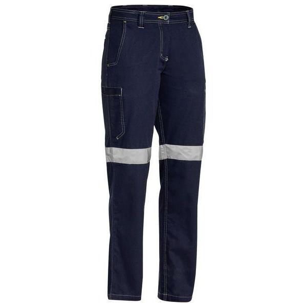 Bisley Womens Taped Cool Lightweight Vented Pants - BPL6431T-Queensland Workwear Supplies