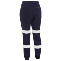 Bisley Womens Taped Cotton Cuffed Cargo Pants - BPL6028T-Queensland Workwear Supplies