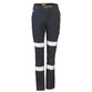 Bisley Womens Taped Cotton Pants - BPL6115T