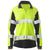 Bisley Womens Taped HiVis 2 Tone V-Neck Long Sleeve Polo - BKL6225T-Queensland Workwear Supplies
