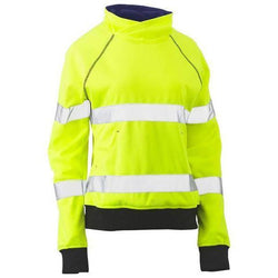 Bisley Womens Taped HiVis Fleece Jumper - BKL6818T