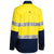 Bisley Womens Taped HiVis X-AirFlow Ripstop 2 Tone Long Sleeve Shirt - BL6415T-Queensland Workwear Supplies