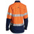 Bisley Womens Taped HiVis X-AirFlow Ripstop 2 Tone Long Sleeve Shirt - BL6415T-Queensland Workwear Supplies