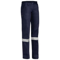 Bisley Womens Taped Original Drill Work Pants - BPL6007T