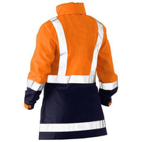 Bisley Women's Wet Weather Jacket, Recycled Range - BJL6766T-Queensland Workwear Supplies