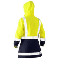 Bisley Women's Wet Weather Jacket, Recycled Range - BJL6766T-Queensland Workwear Supplies