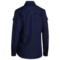 Bisley Womens X-Airflow Ripstop Long Sleeve Shirt - BL6414-Queensland Workwear Supplies