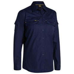 Bisley Womens X-Airflow Ripstop Long Sleeve Shirt - BL6414