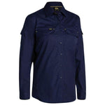 Bisley Womens X-Airflow Ripstop Long Sleeve Shirt - BL6414-Queensland Workwear Supplies