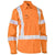 Bisley Womens X-Taped HiVis Biomotion Cool Lightweight Long Sleeve Drill Shirt - BL6166XT-Queensland Workwear Supplies