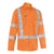 Bisley X Taped Biomotion HiVis Cool Lightweight Long Sleeve Drill Shirt - BS6166XT-Queensland Workwear Supplies