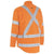 Bisley X Taped Biomotion HiVis Cool Lightweight Long Sleeve Drill Shirt - BS6166XT-Queensland Workwear Supplies