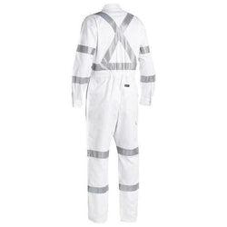 Bisley X Taped Biomotion Mens Cotton Drill Coverall - BC6806T