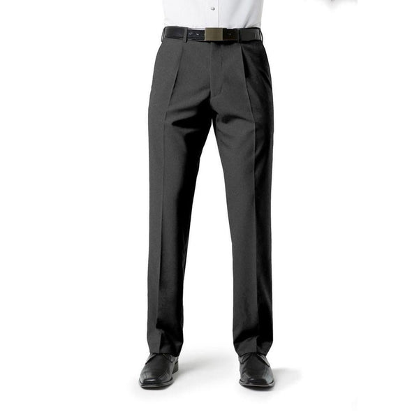 Biz Classic Pleat Front Tailored Pants - BS29110-Queensland Workwear Supplies