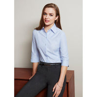 Biz Collection Ladies Ambassador 3/4 Sleeve Shirt - S29521-Queensland Workwear Supplies