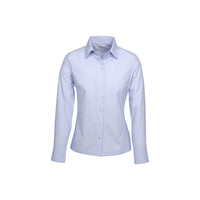 Biz Collection Ladies Ambassador Long Sleeve Shirt - S29520-Queensland Workwear Supplies