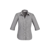 Biz Collection Ladies Edge 3/4 Sleeve Shirt - S267LT-Queensland Workwear Supplies