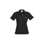 Biz Collection Ladies Edge Polo - P305LS-Queensland Workwear Supplies