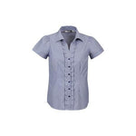Biz Collection Ladies Edge Short Sleeve Shirt - S267LS-Queensland Workwear Supplies