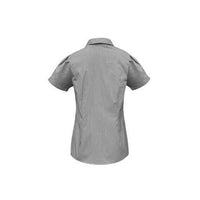 Biz Collection Ladies Edge Short Sleeve Shirt - S267LS-Queensland Workwear Supplies