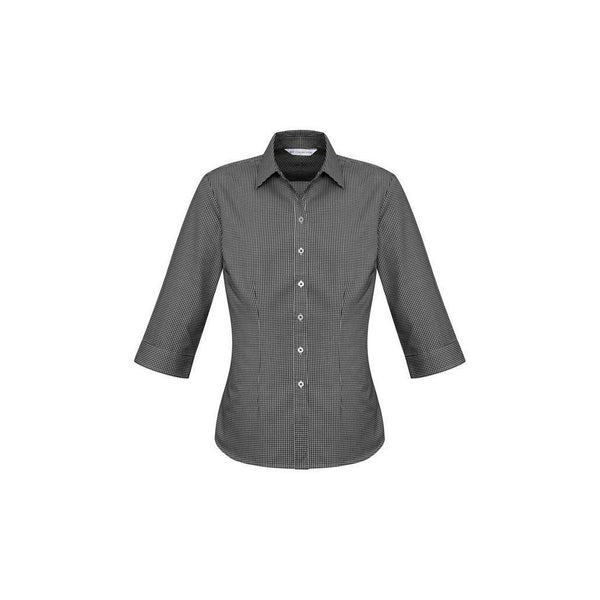 Biz Collection Ladies Ellison 3/4 Sleeve Shirt - S716LT-Queensland Workwear Supplies