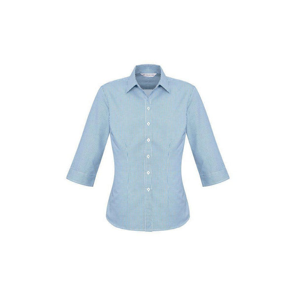 Biz Collection Ladies Ellison 3/4 Sleeve Shirt - S716LT-Queensland Workwear Supplies