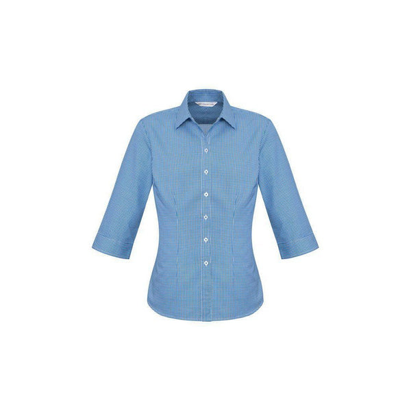 Biz Collection Ladies Ellison 3/4 Sleeve Shirt - S716LT-Queensland Workwear Supplies