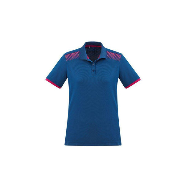 Biz Collection Ladies Galaxy Polo - P900LS-Queensland Workwear Supplies