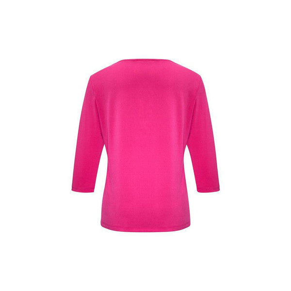 Biz Collection Ladies Lana 3/4 Sleeve Top - K819LT-Queensland Workwear Supplies