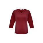 Biz Collection Ladies Lana 3/4 Sleeve Top - K819LT-Queensland Workwear Supplies