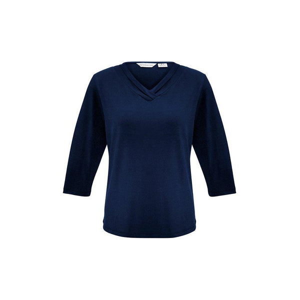 Biz Collection Ladies Lana 3/4 Sleeve Top - K819LT-Queensland Workwear Supplies