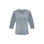 Biz Collection Ladies Lana 3/4 Sleeve Top - K819LT-Queensland Workwear Supplies