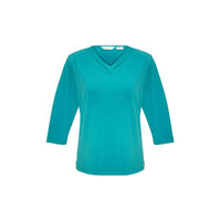Biz Collection Ladies Lana 3/4 Sleeve Top - K819LT-Queensland Workwear Supplies