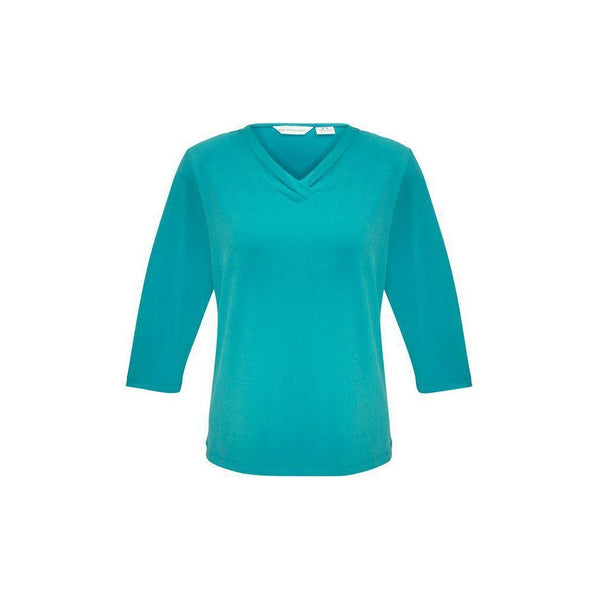 Biz Collection Ladies Lana 3/4 Sleeve Top - K819LT-Queensland Workwear Supplies