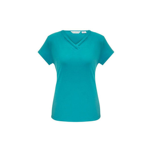 Biz Collection Ladies Lana Short Sleeve Top - K819LS-Queensland Workwear Supplies
