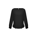 Biz Collection Ladies Madison Boatneck Blouse - S828LL-Queensland Workwear Supplies
