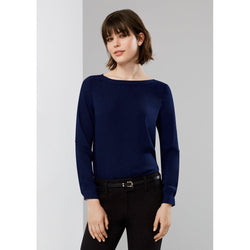 Biz Collection Ladies Madison Boatneck Blouse - S828LL