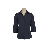 Biz Collection Ladies Metro 3/4 Sleeve Shirt - LB7300-Queensland Workwear Supplies