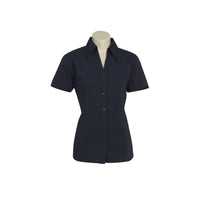 Biz Collection Ladies Metro Short Sleeve Shirt - LB7301-Queensland Workwear Supplies