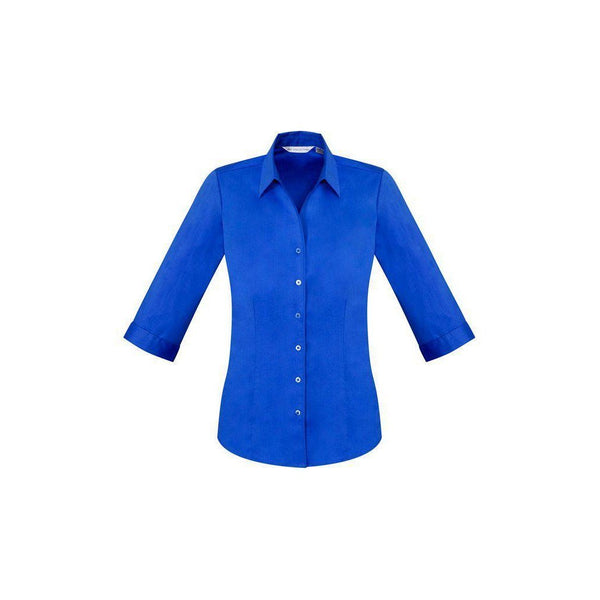 Biz Collection Ladies Monaco 3/4 Sleeve Shirt - S770LT-Queensland Workwear Supplies