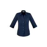 Biz Collection Ladies Monaco 3/4 Sleeve Shirt - S770LT-Queensland Workwear Supplies