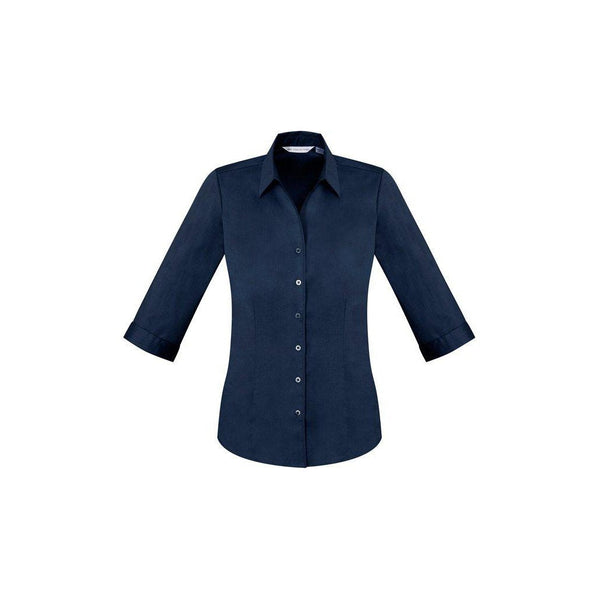 Biz Collection Ladies Monaco 3/4 Sleeve Shirt - S770LT-Queensland Workwear Supplies