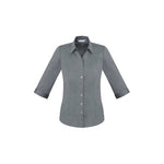 Biz Collection Ladies Monaco 3/4 Sleeve Shirt - S770LT-Queensland Workwear Supplies