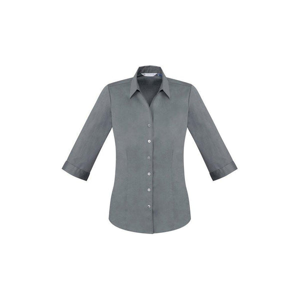 Biz Collection Ladies Monaco 3/4 Sleeve Shirt - S770LT-Queensland Workwear Supplies