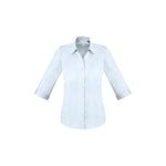 Biz Collection Ladies Monaco 3/4 Sleeve Shirt - S770LT-Queensland Workwear Supplies