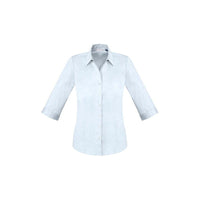Biz Collection Ladies Monaco 3/4 Sleeve Shirt - S770LT-Queensland Workwear Supplies
